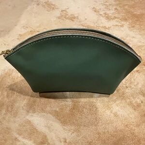 Portland leather makeup bag